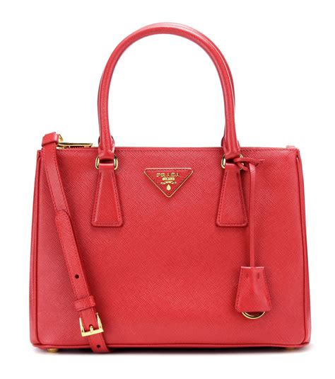 prada red saffiano used bag|prada saffiano bag price.